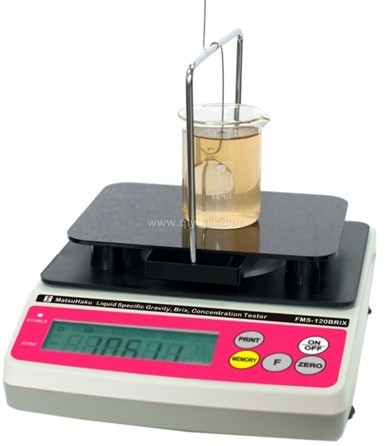 QL-120 BRIX液体比重、糖度、酒精含量、浓度测试仪,比重S.G、糖度°Bx、酒精含量PA％、浓度C％