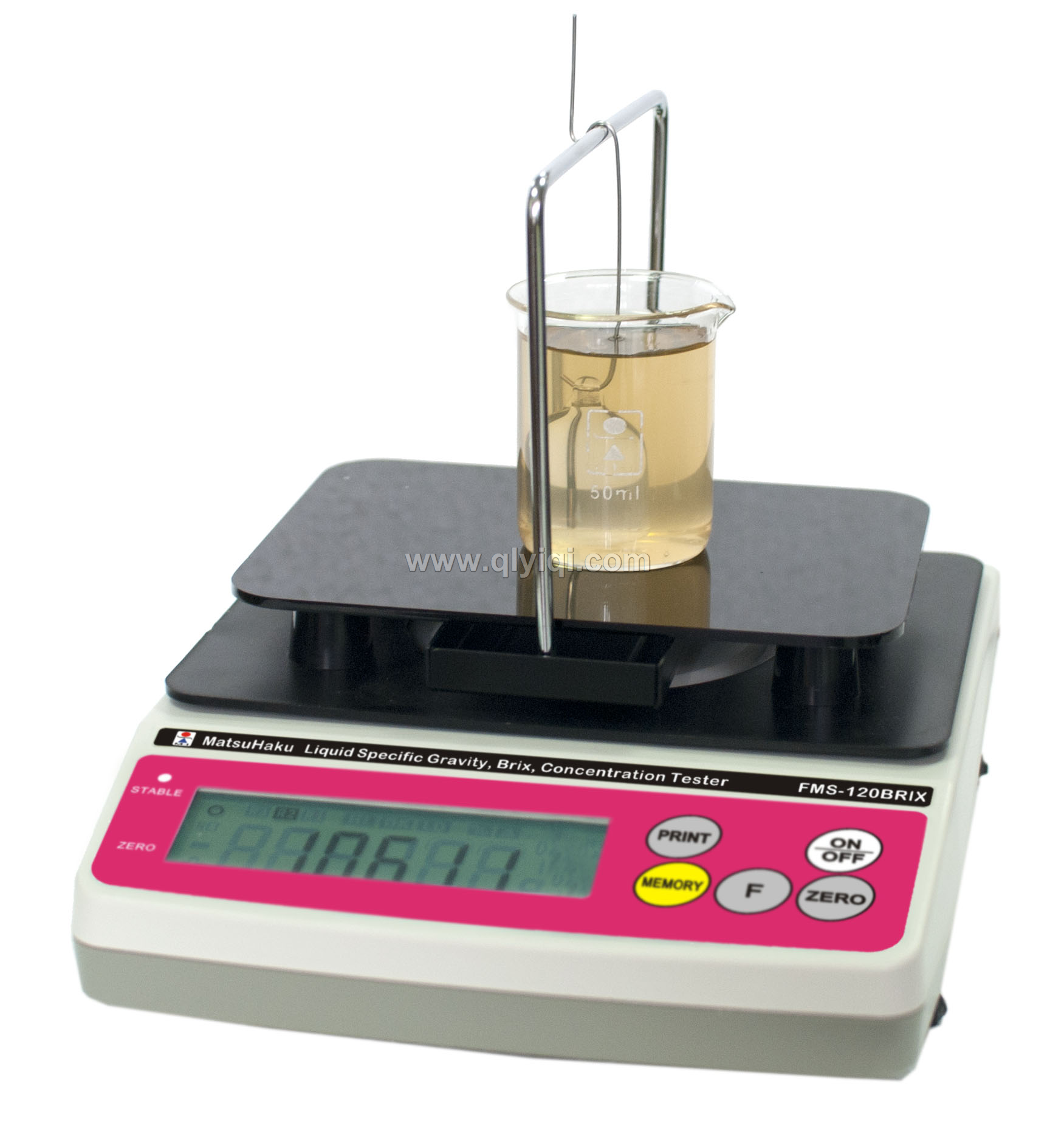 液体比重、糖度、酒精含量、浓度测试仪FMS-120BRIX